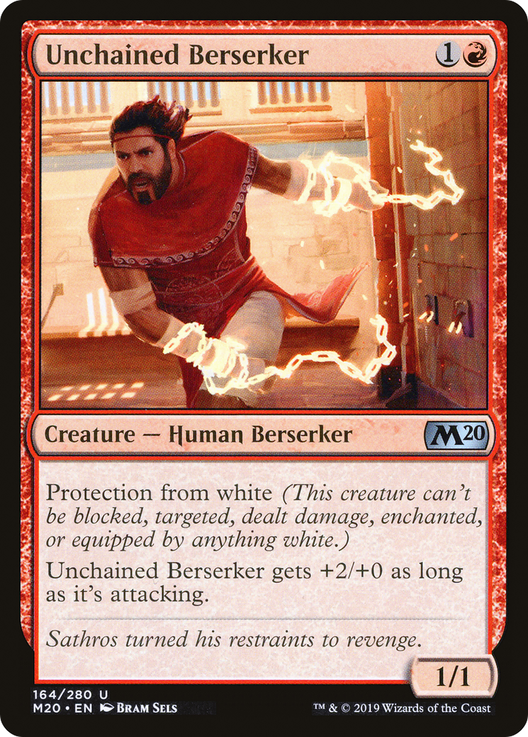 Unchained Berserker (164) - Core Set 2020
