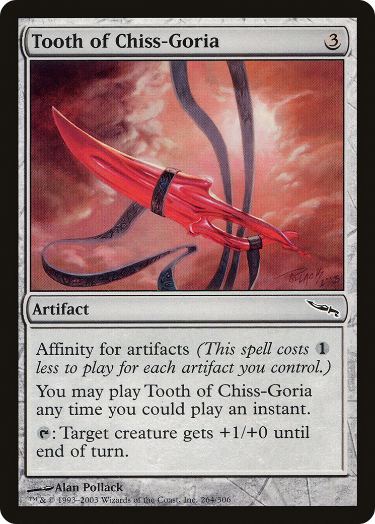 Tooth of Chiss-Goria [Mirrodin] Foil