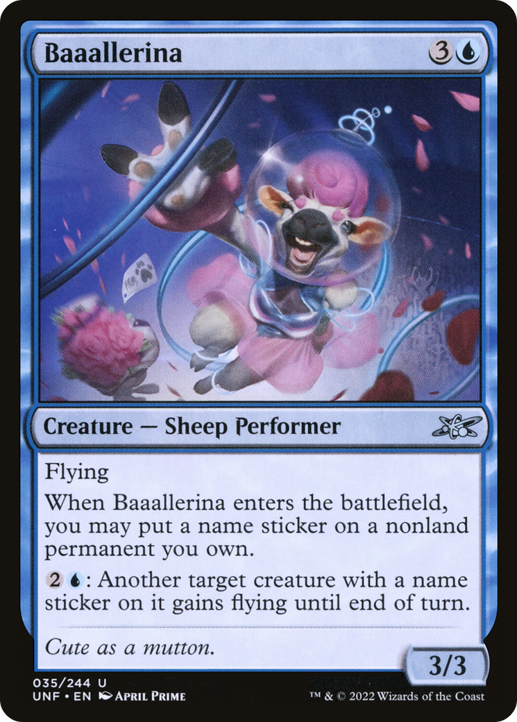 Baaallerina (035) Foil - Unfinity