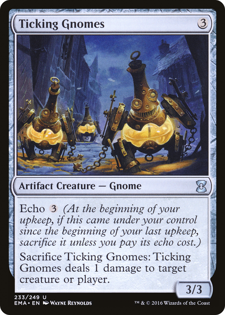 Ticking Gnomes (233) Foil - Eternal Masters