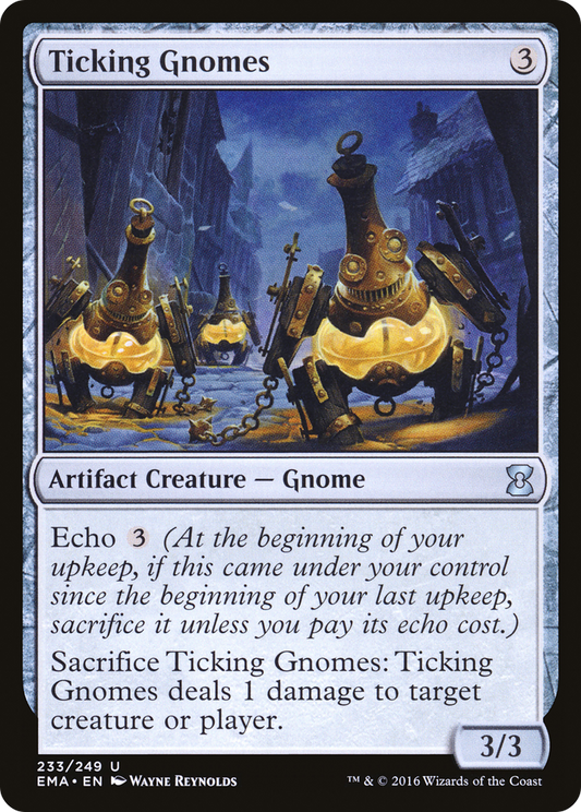Ticking Gnomes (233) Foil - Eternal Masters