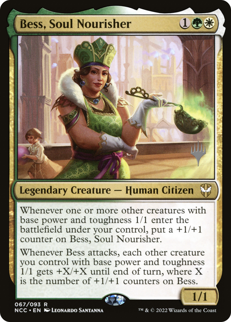 Bess, Soul Nourisher (67p) Foil - New Capenna Commander Promos