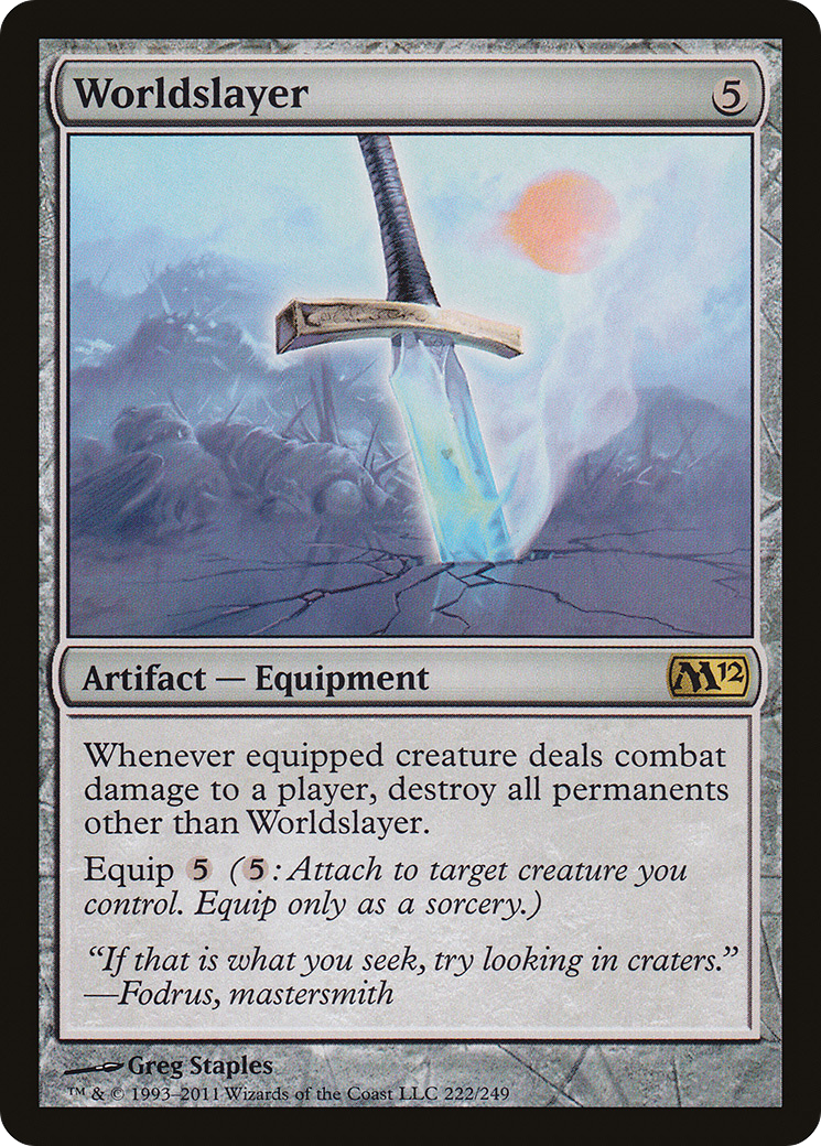 Worldslayer [Magic 2012] Foil