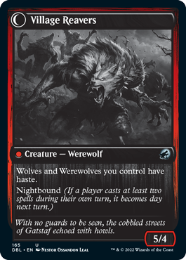 Village Watch // Village Reavers (165) - Innistrad: Double Feature