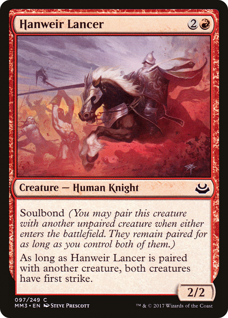 Hanweir Lancer (097) Foil - Modern Masters 2017