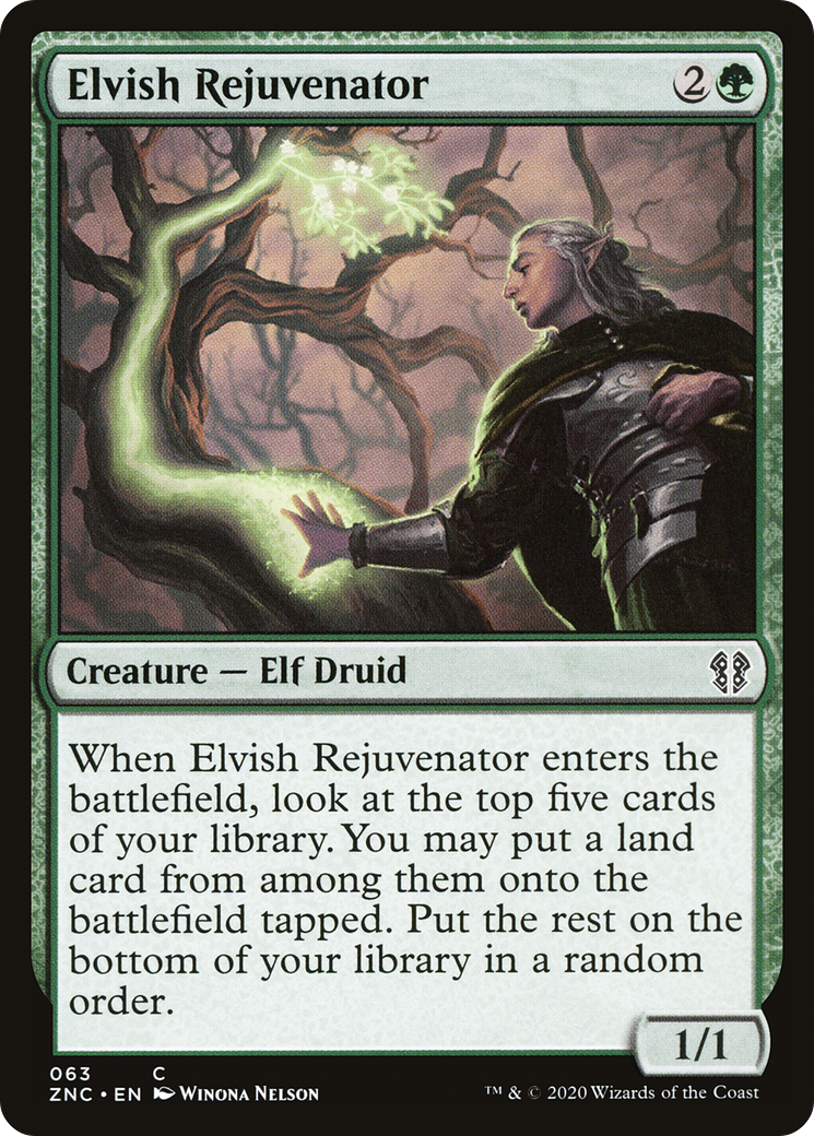 Elvish Rejuvenator (063) - Zendikar Rising Commander