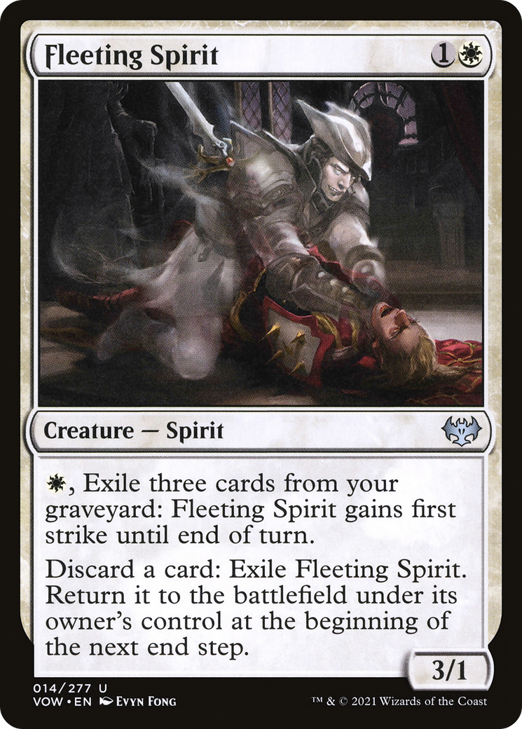 Fleeting Spirit (014) - Innistrad: Crimson Vow