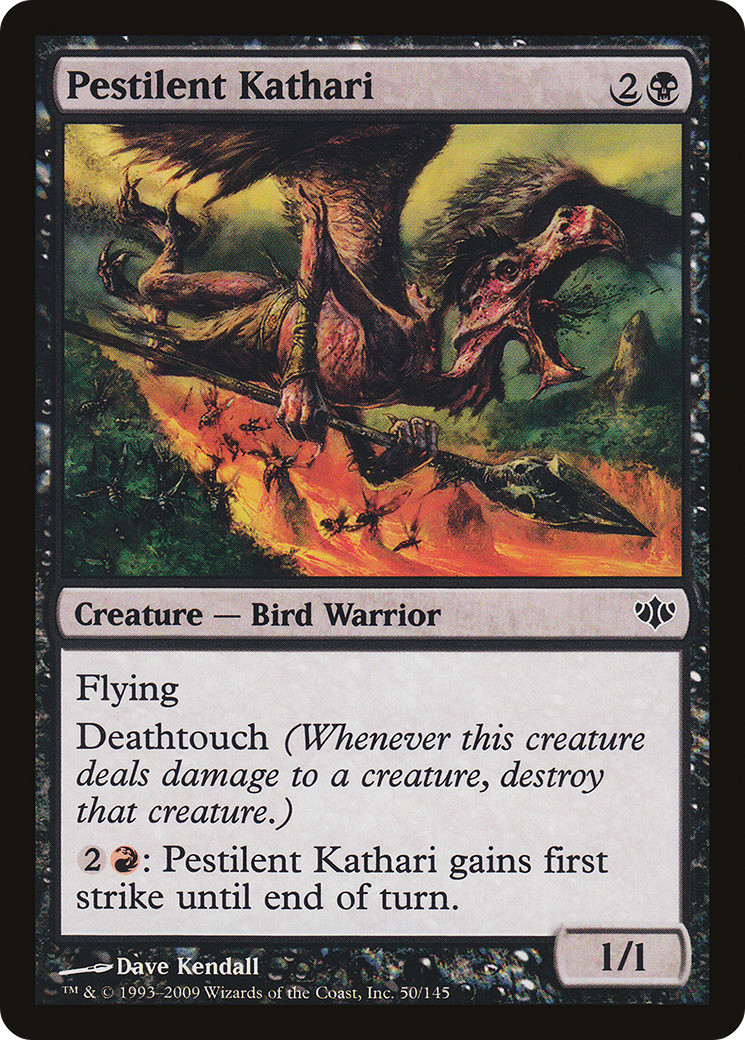 Pestilent Kathari (050) Foil - Conflux