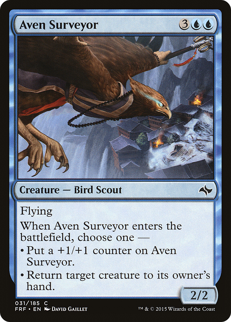 Aven Surveyor (031) Foil - Fate Reforged