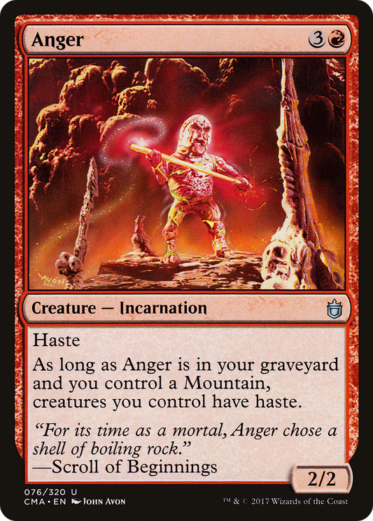 Anger (076) - Commander Anthology