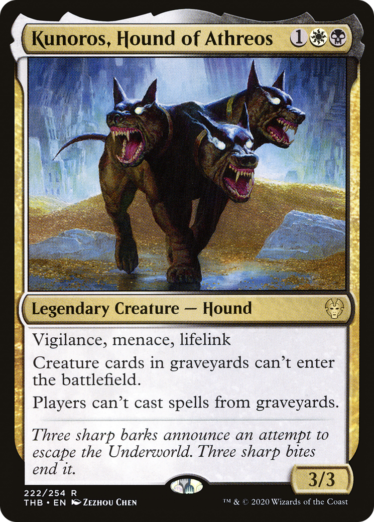 Kunoros, Hound of Athreos (222) - Theros Beyond Death