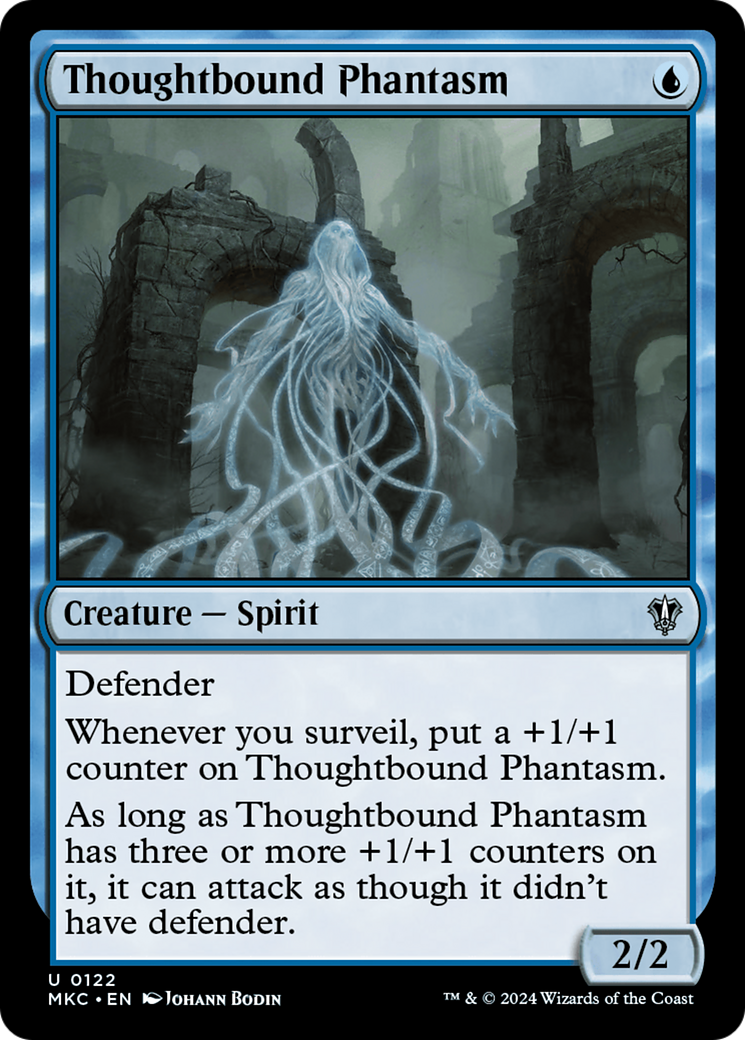 Thoughtbound Phantasm [Murders at Karlov Manor Commander] | Silver Goblin