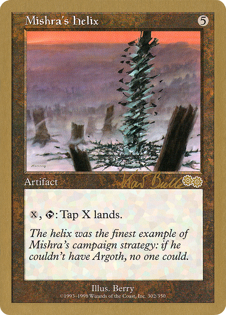 Mishra's Helix - 1999 Kai Budde (USG) (Retro) - World Championship Decks 1999