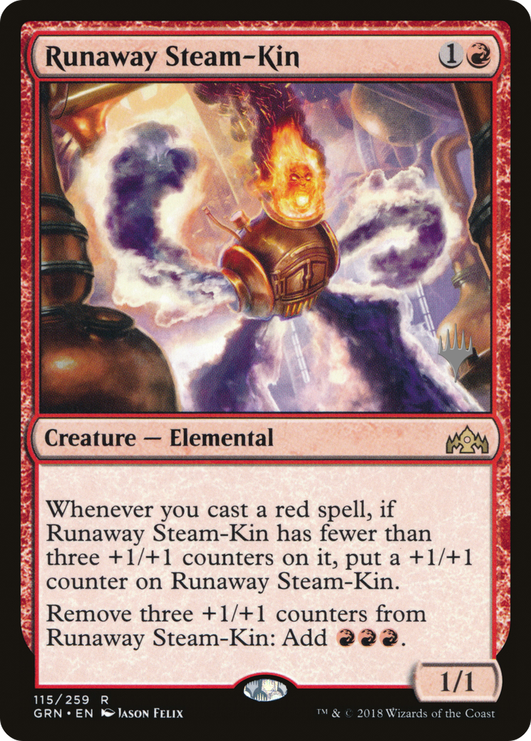 Runaway Steam-Kin (115) - Guilds of Ravnica Promos