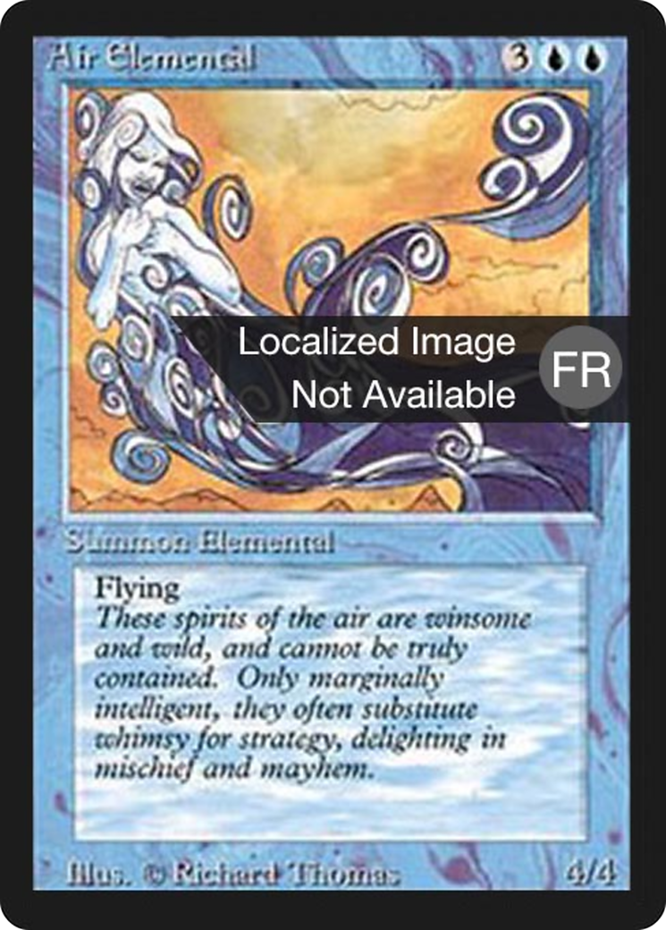 Air Elemental [Foreign Black Border] | Silver Goblin