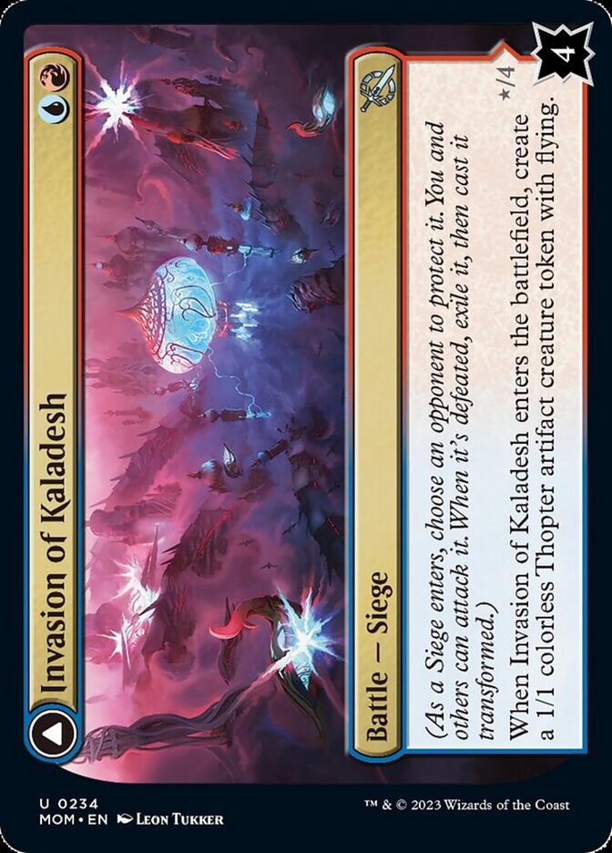 Invasion of Kaladesh (234) Foil - March of the Machine