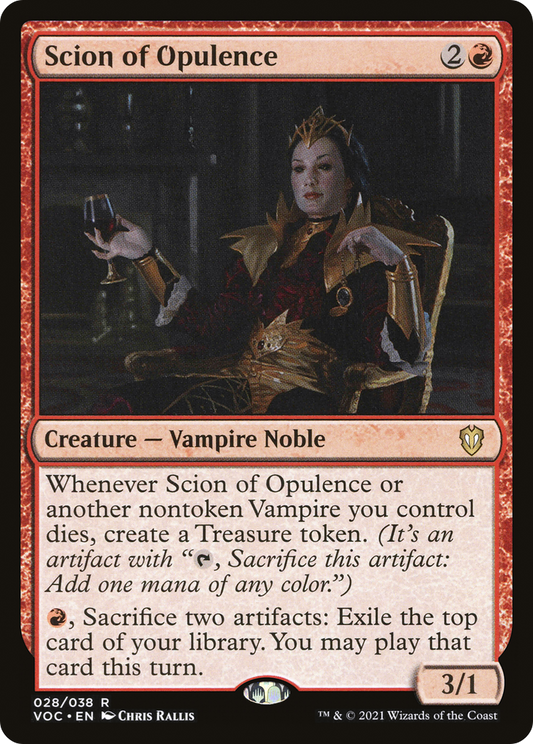 Scion of Opulence (028) - Crimson Vow Commander