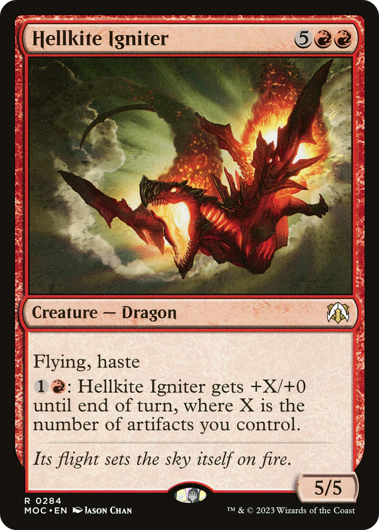 Hellkite Igniter (284) - March of the Machine Commander