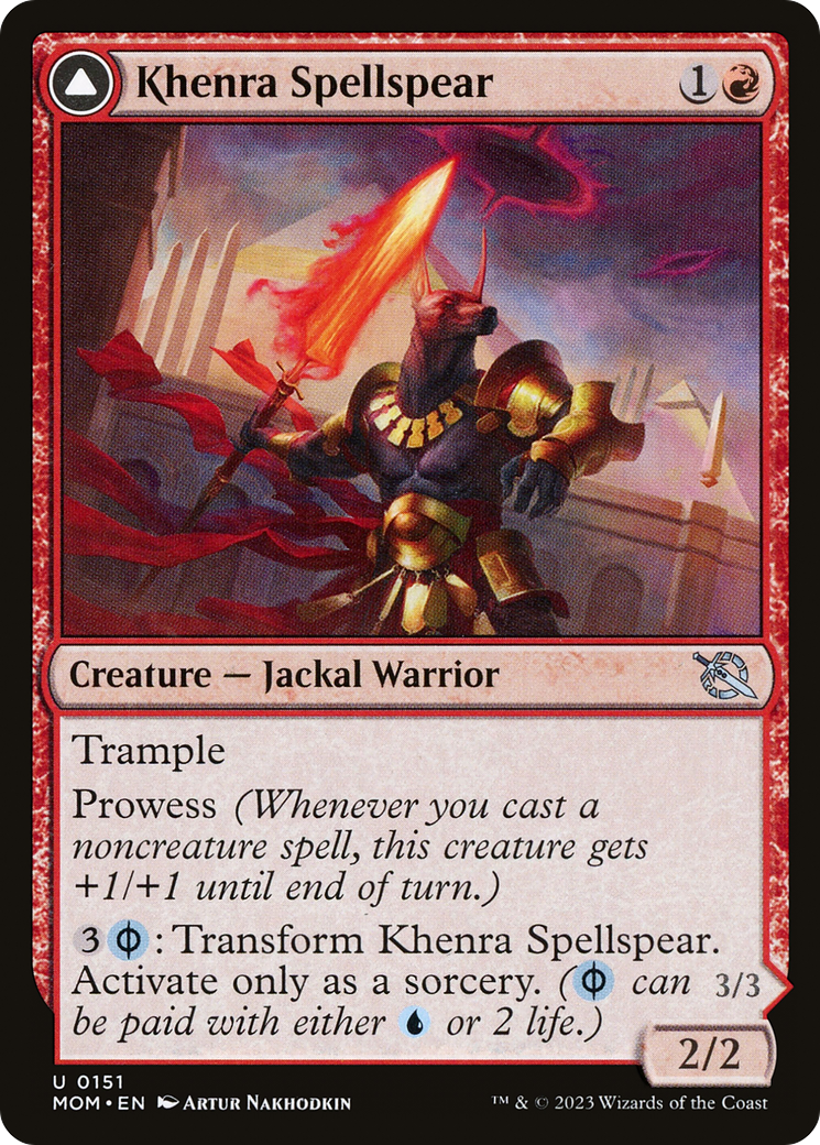 Khenra Spellspear (151) - March of the Machine