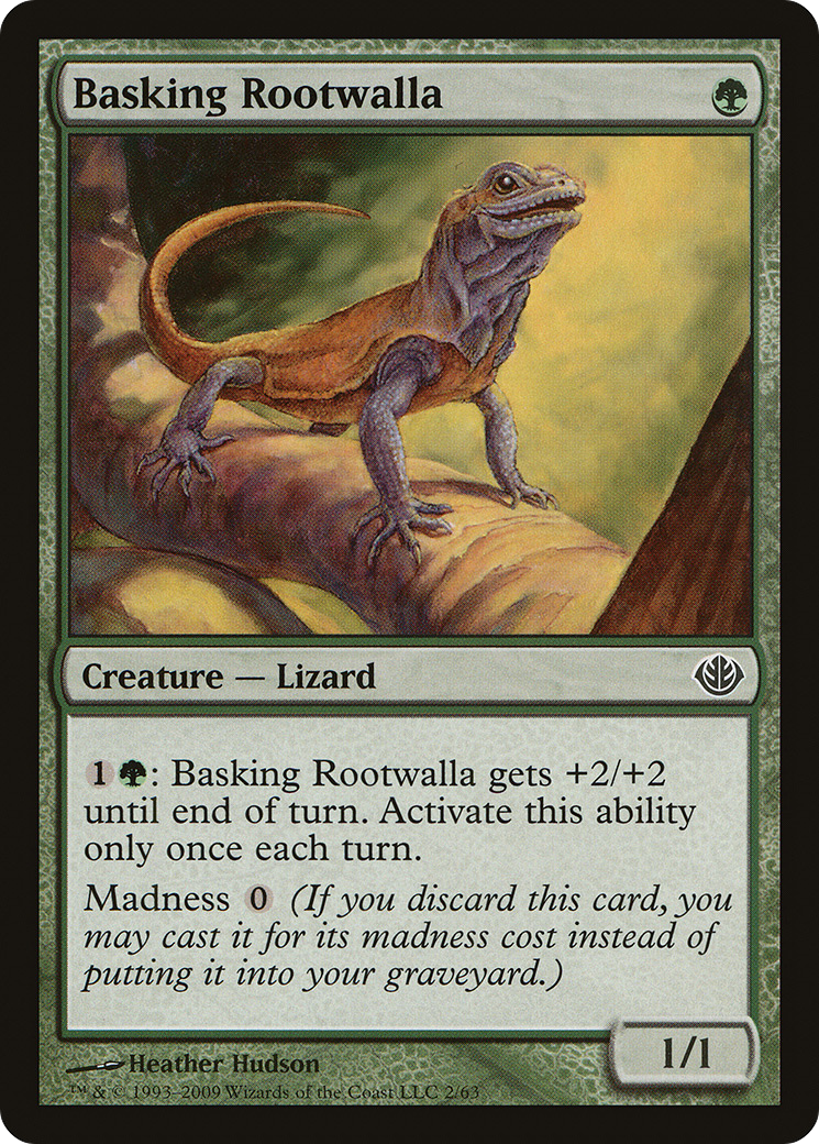 Basking Rootwalla (002) - Duel Decks: Garruk vs. Liliana