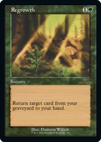 Regrowth (Retro) (507) - 30th Anniversary Edition