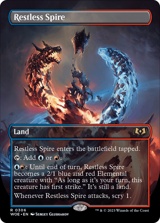 Restless Spire (Borderless) (306) - Wilds of Eldraine