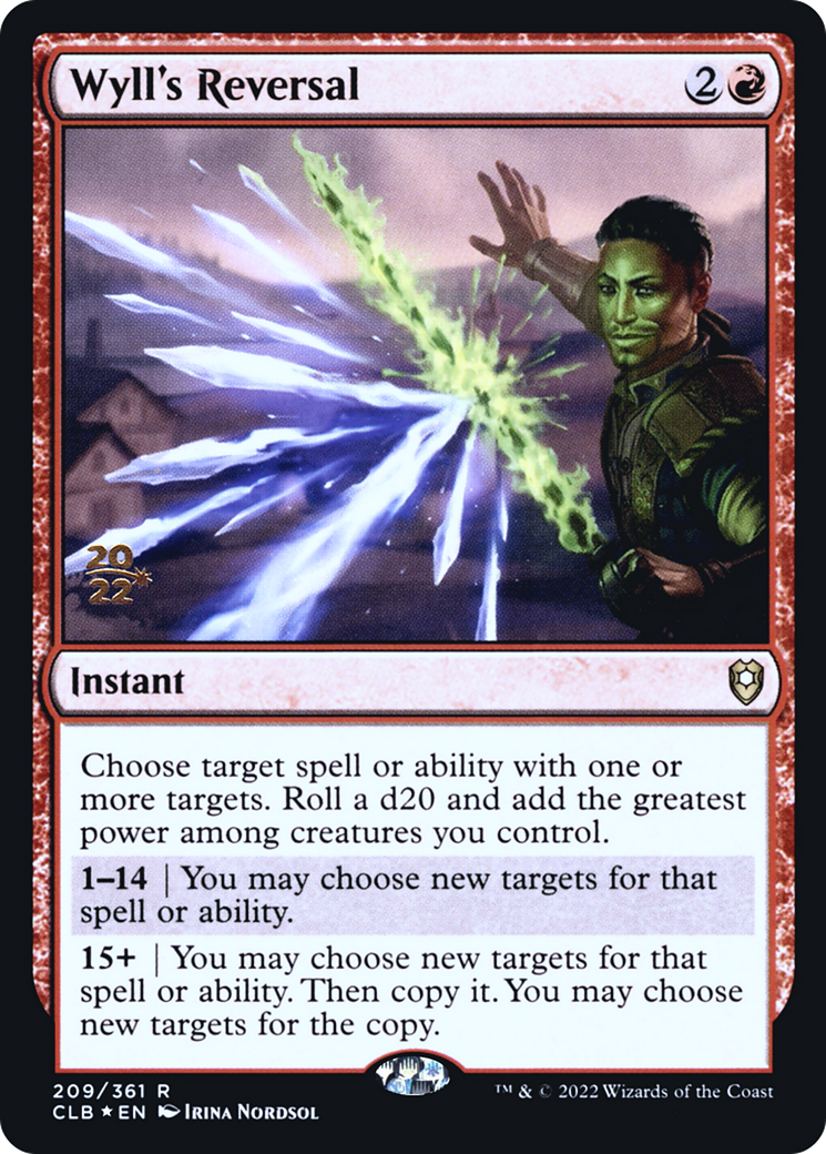 Wyll's Reversal (209) Foil - Battle for Baldur's Gate Promos