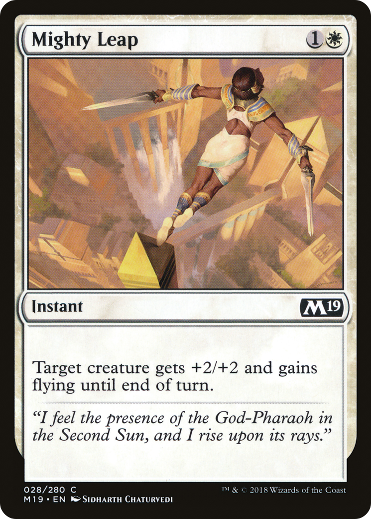 Mighty Leap (028) - Core Set 2019