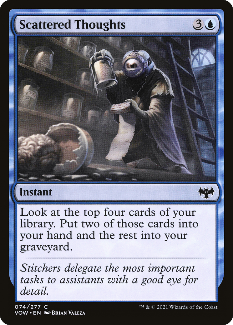 Scattered Thoughts (074) Foil - Innistrad: Crimson Vow