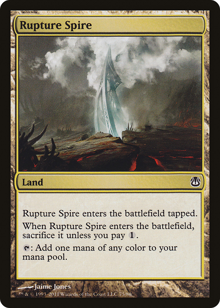 Rupture Spire (075) - Duel Decks: Ajani vs. Nicol Bolas