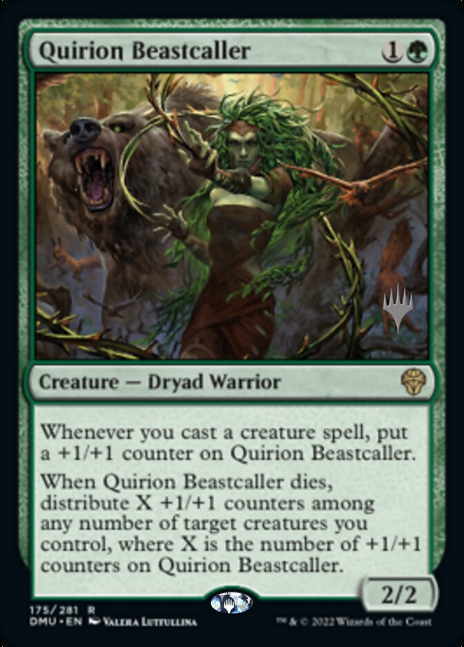 Quirion Beastcaller (Promo Pack) [Dominaria United Promos] | Silver Goblin