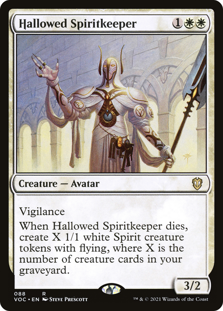 Hallowed Spiritkeeper (088) - Crimson Vow Commander