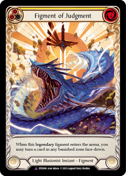 Figment of Judgment // Themis, Archangel of Judgment (Marvel) (DTD006) Cold Foil - Dusk till Dawn