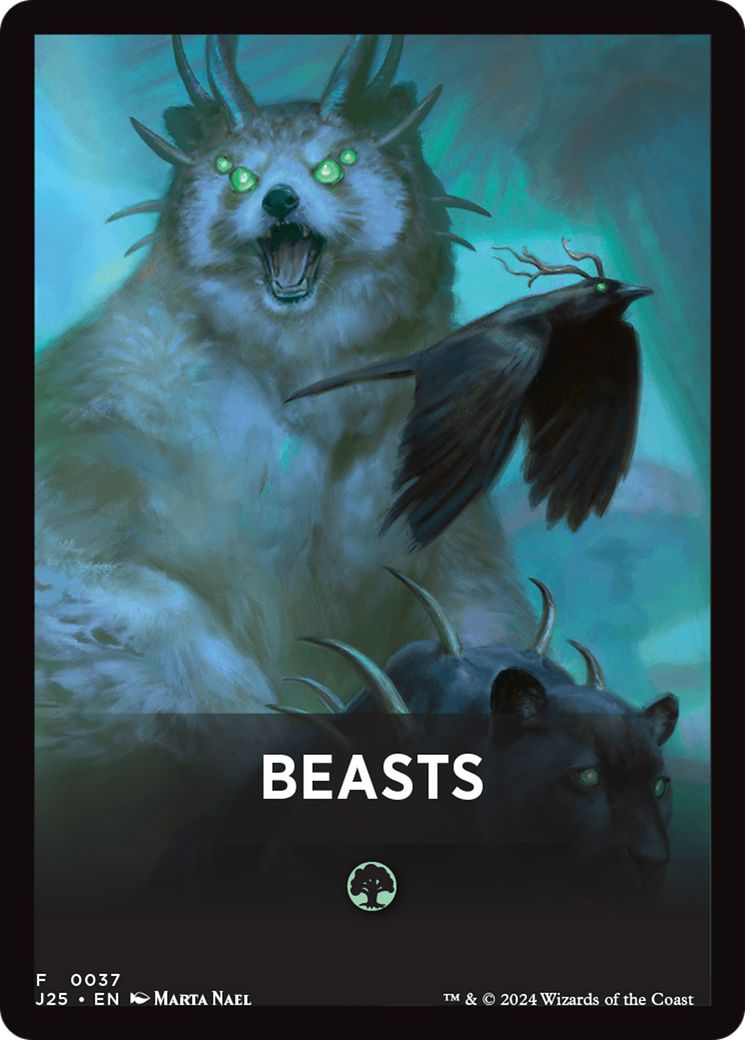 Beasts Theme Card [Foundations Jumpstart Front Cards] | Silver Goblin