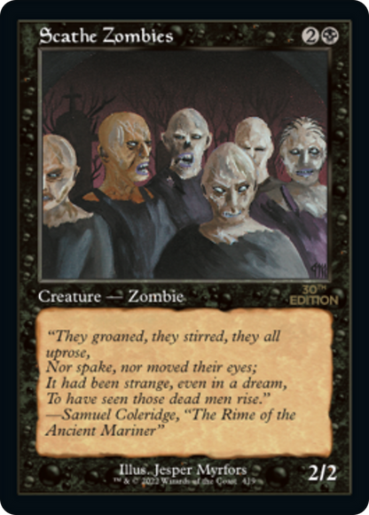 Scathe Zombies (Retro) (419) - 30th Anniversary Edition