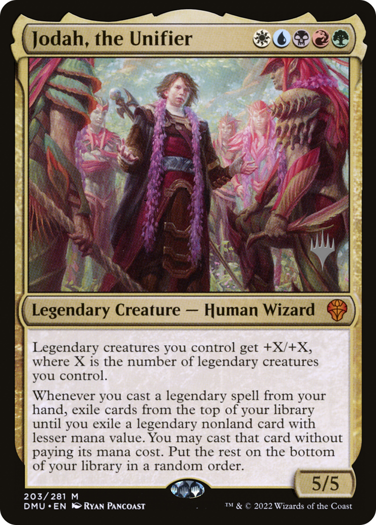 Jodah, the Unifier (Promo Pack) [Dominaria United Promos] Foil