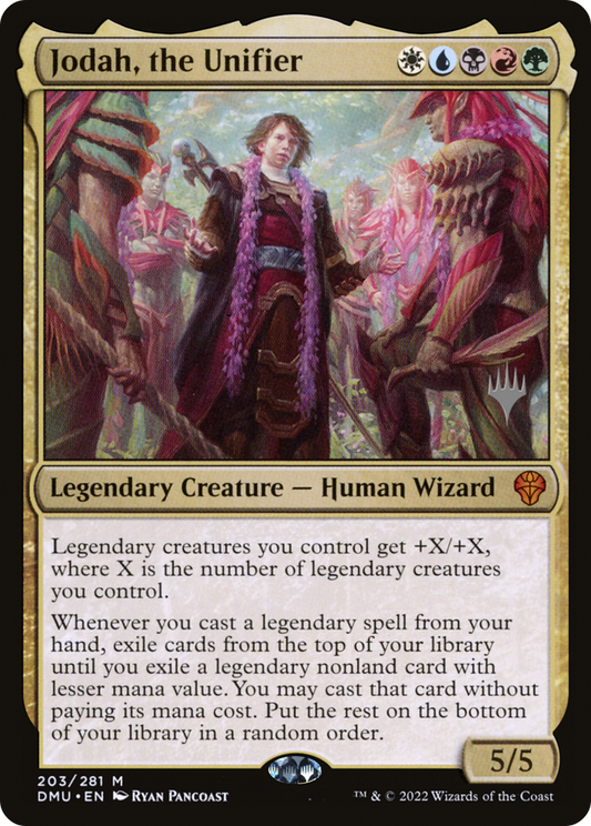 Jodah, the Unifier (Promo Pack) [Dominaria United Promos] Foil