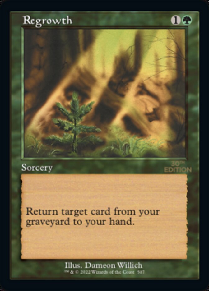 Regrowth (Retro) (507) - 30th Anniversary Edition