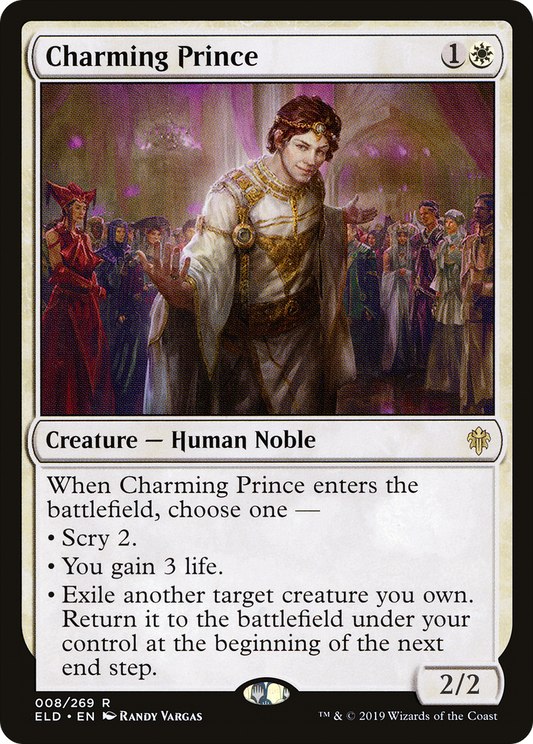 Charming Prince (008) Foil - Throne of Eldraine