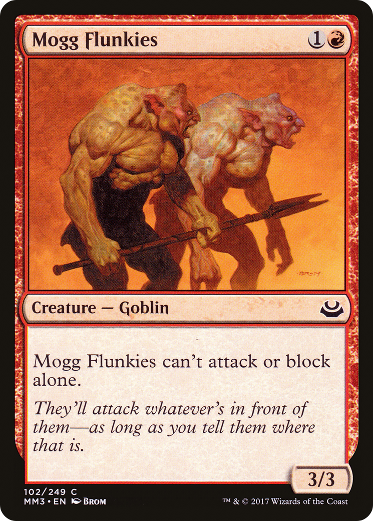 Mogg Flunkies (102) - Modern Masters 2017