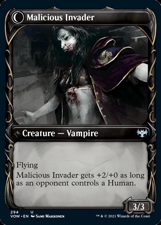 Innocent Traveler (Showcase) (294) Foil - Innistrad: Crimson Vow