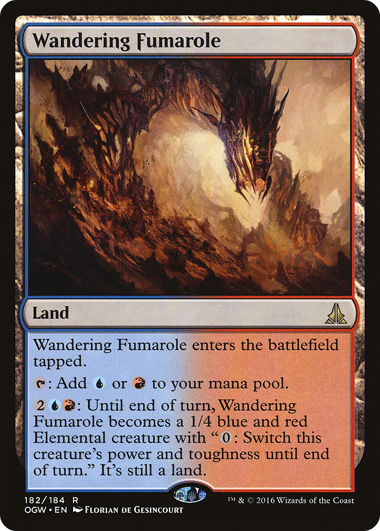 Wandering Fumarole (182) Foil - Oath of the Gatewatch