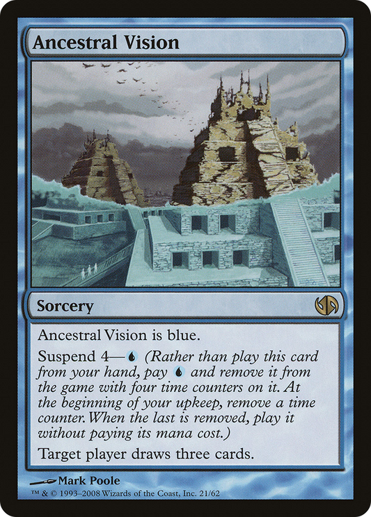 Ancestral Vision (021) - Duel Decks: Jace vs. Chandra