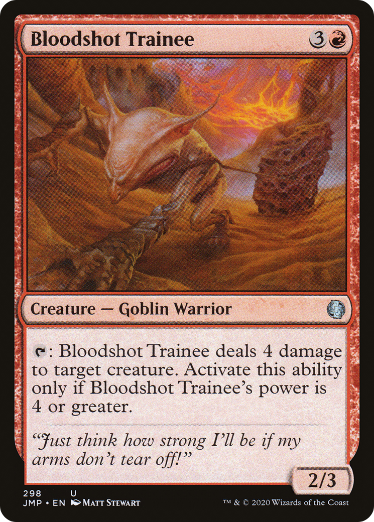 Bloodshot Trainee (298) - Jumpstart