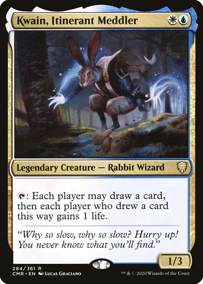 Kwain, Itinerant Meddler [Commander Legends] | Silver Goblin