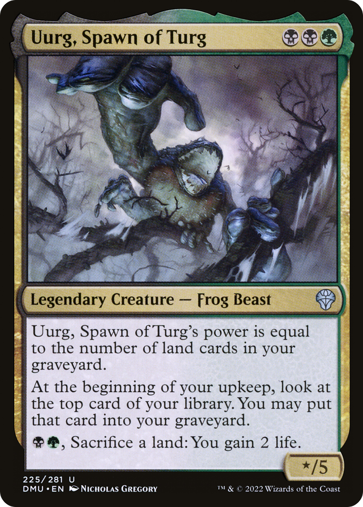 Uurg, Spawn of Turg [Dominaria United] Foil