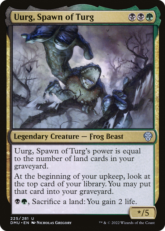 Uurg, Spawn of Turg [Dominaria United] Foil