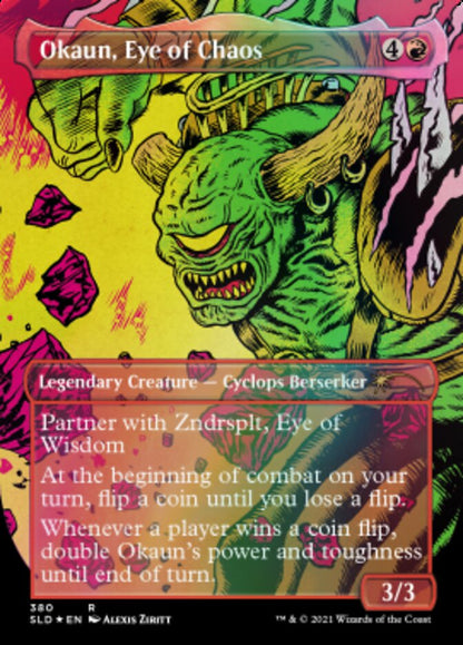 Okaun, Eye of Chaos (380) Foil - Secret Lair Drop