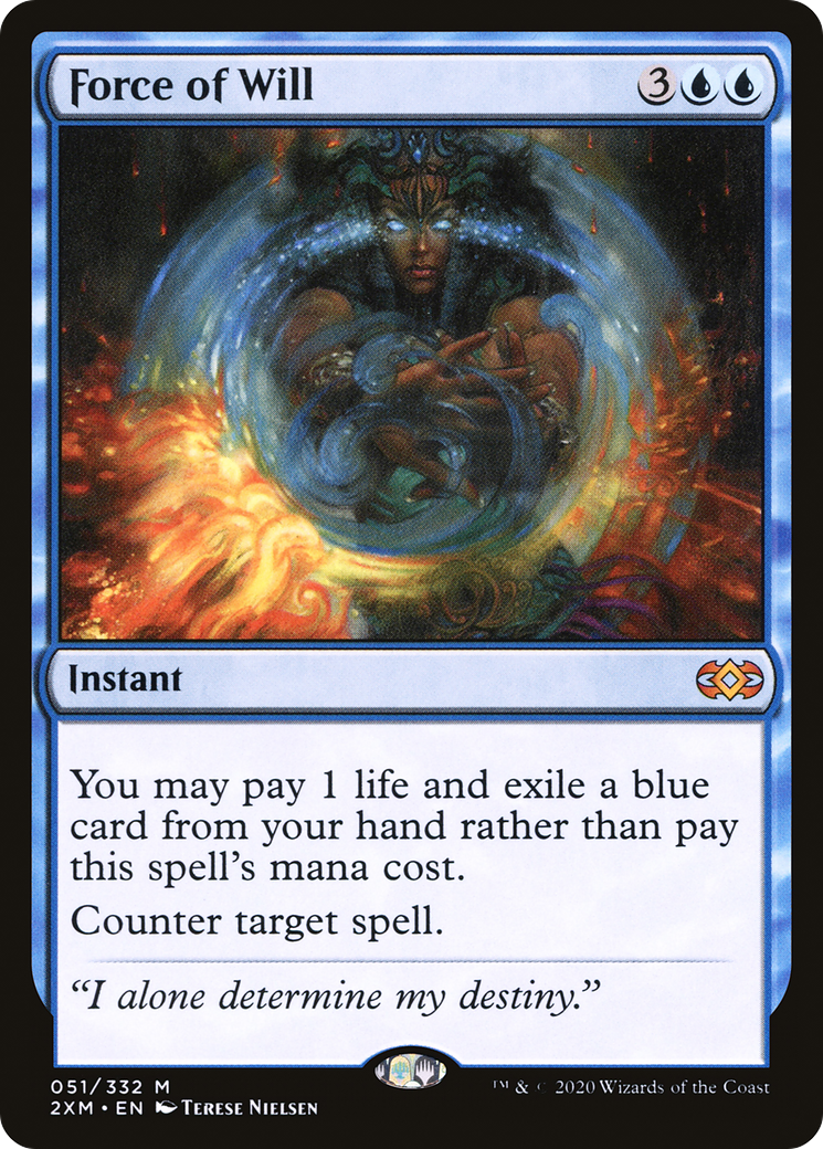 Force of Will (051) Foil - Double Masters