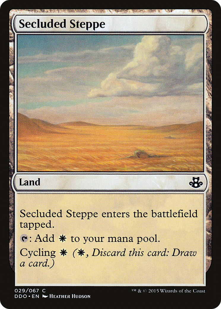 Secluded Steppe (029) - Duel Decks: Elspeth vs. Kiora
